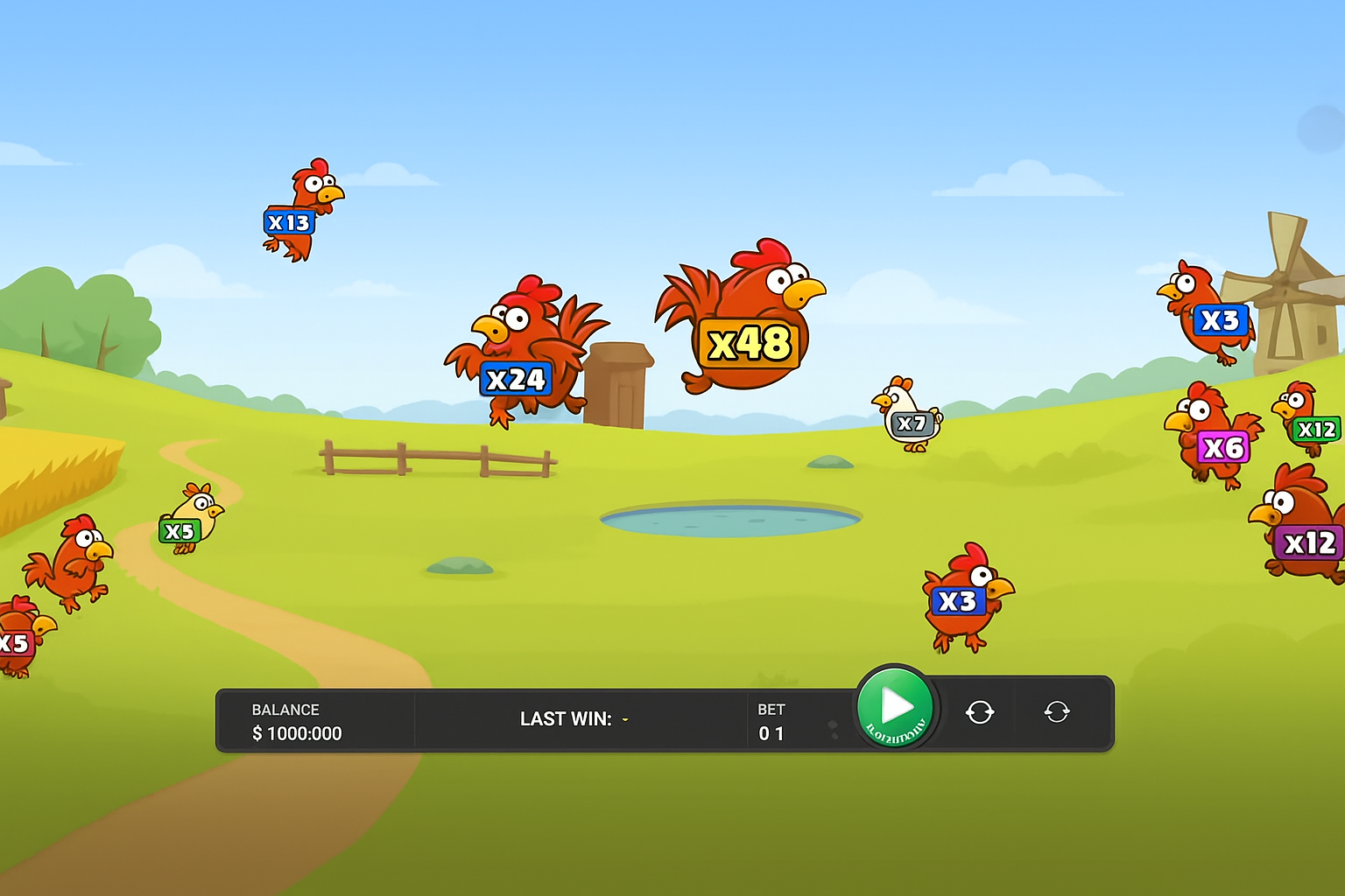 Chicken Shoot gameplay